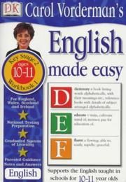 Cover of: English Made Easy (Carol Vorderman's English Made Easy) by Carol Vorderman