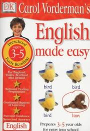 Cover of: English Made Easy (Carol Vorderman's English Made Easy) by Carol Vorderman