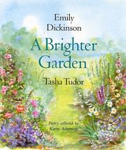 Cover of: A brighter garden: poetry