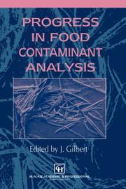 Cover of: Progress in Food Contaminant Analysis