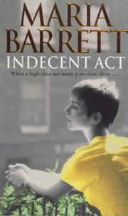 Cover of: An Indecent Act