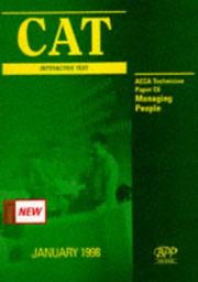 Cover of: CAT Study Text (ACCA Accounting Technician S.)