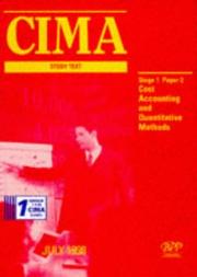 Cover of: CIMA Study Text (Cima Study Texts) by Chartered Institute of Management Accountants., Chartered Institute of Management Accountants.