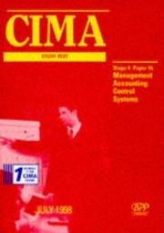 Cover of: CIMA Study Text (Cima Study Text) by Chartered Institute of Management Accountants., Chartered Institute of Management Accountants.