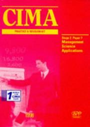 Cover of: CIMA Practice and Revision Kit (Cima Practice & Revision Kit) by Chartered Institute of Management Accountants., Chartered Institute of Management Accountants.