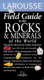 Cover of: Larousse Field Guide to the Rocks and Minerals of the World (Larousse Field Guides) by Wendy Kirk, David Cook