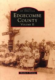Cover of: Edgecombe County  Volume II  (NC)