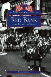 Cover of: Red Bank  In The Twentieth Century   (NJ)   (American  Century  Series)