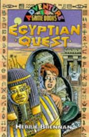 Cover of: Egyptian Quest (History Adventure Game Book)