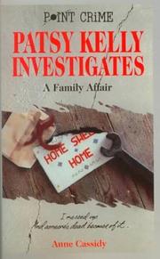 Cover of: Patsy Kelly Investigates by Anne Cassidy