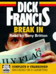 Cover of: Break in | Dick Francis