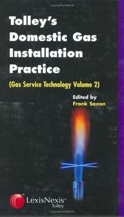 Tolley's Domestic Gas Installation Practice, Volume 2 by Frank Saxon
