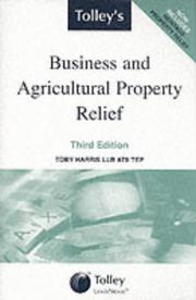 Cover of: Tolley's Business and Agricultural Property Relief