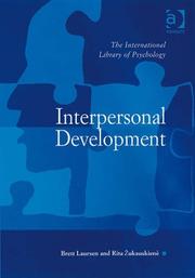 Cover of: Interpersonal Development (The International Library of Psychology) by 