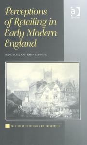 Cover of: Perceptions of Retailing in Early Modern England (The History of Retailing and Consumption)