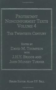 Cover of: Protestant Nonconformist Texts Volume 4 (Protestant Nonconformist Texts)