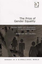 Cover of: The Price of Gender Equality | Anna Van Der Vleuten