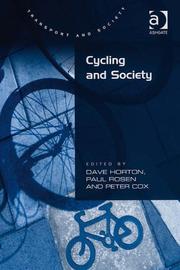 Cover of: Cycling and Society (Transport and Society)