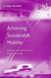 Cover of: Achieving Sustainable Mobility (Transport and Mobility)