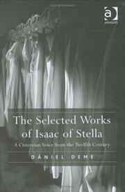 Cover of: The Selected Works of Isaac of Stella