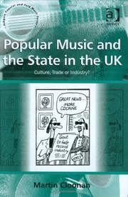 Cover of: Popular Music and the State in the UK