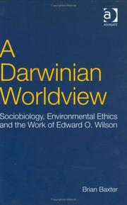 Cover of: A Darwinian Worldview by Brian Baxter