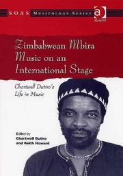 Cover of: Zimbabwean Mbira Music on an International Stage by Keith Howard