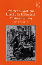 Cover of: Women's Work and Identity in Eighteenth-Century Brittany