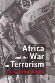 Cover of: Africa and the War on Terrorism by John Davis
