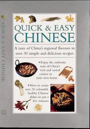 Cover of: Quick & Easy Chinese: A Taste of China's Reginal Flavors in Over 30 Simple and Delicious Recipes (Cook's Essentials)