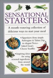 Cover of: Sensational Starters (Cook's Essentials)