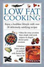 Cover of: Low Fat Cooking by Anness Editorial