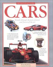 Cover of: Cars (Investigations) by Peter Harrison