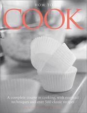 Cover of: How to Cook