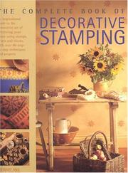 Cover of: Complete Book of Decorative Stamping