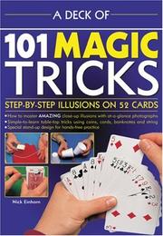 Cover of: Magic Tricks Cards