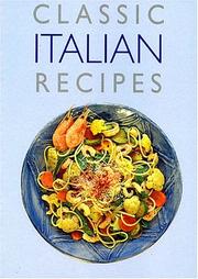 Cover of: Classic Italian Recipes