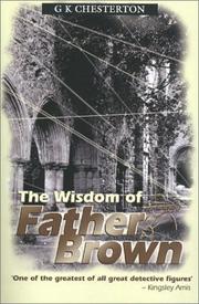 The Wisdom of Father Brown by Gilbert Keith Chesterton