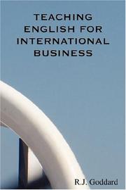 Cover of: Teaching English for International Business