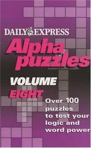 Cover of: "Express" Alphapuzzles (Crossword)