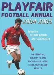Cover of: Playfair Football Annual by Glenda Rollin