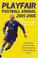 Cover of: Playfair Football Annual