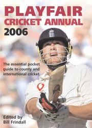 Cover of: Playfair Cricket Annual by Bill Frindall