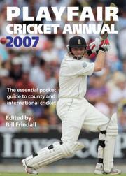 Cover of: Playfair Cricket Annual by Bill Frindall