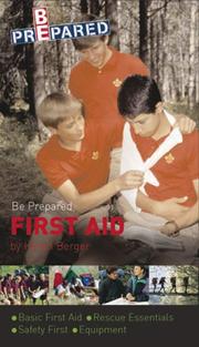 Cover of: Boy Scouts of America's Be Prepared First Aid