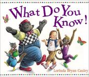 Cover of: What do you know!