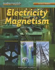 Cover of: Electricity And Magnetism