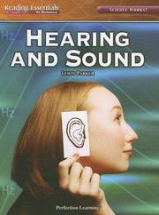Cover of: Hearing And Sound