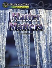 Cover of: Matter Matters by Vijaya Khisty Bodach