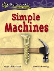 Cover of: Simple Machines by Vijaya Khisty Bodach